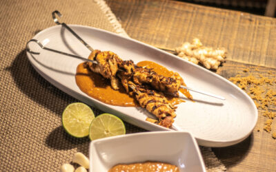 Oyster Mushroom Satay